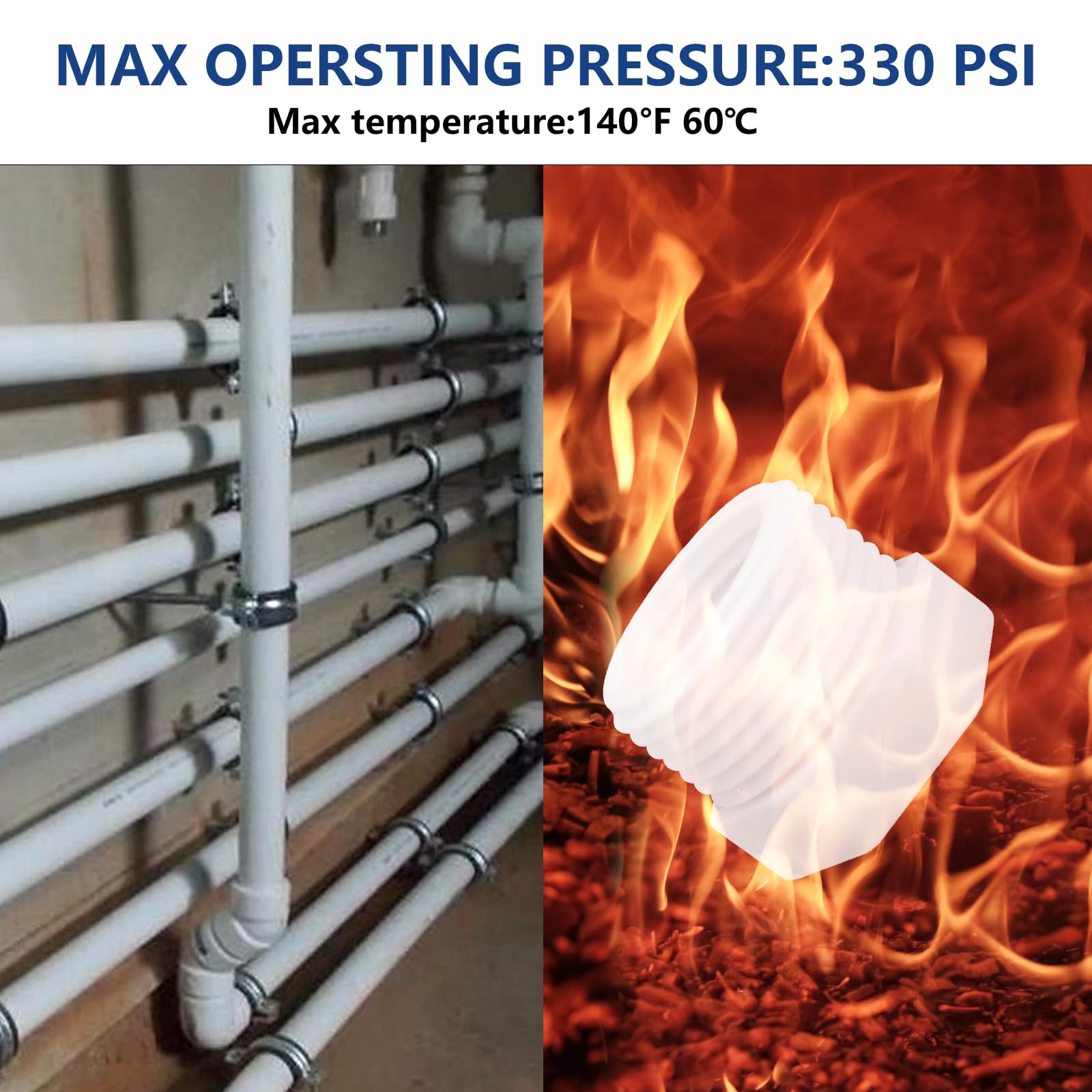 Hasnat Pvc Snapklik.com : HASANBAR 8 Pack 439 Series PVC Pipe Fitting