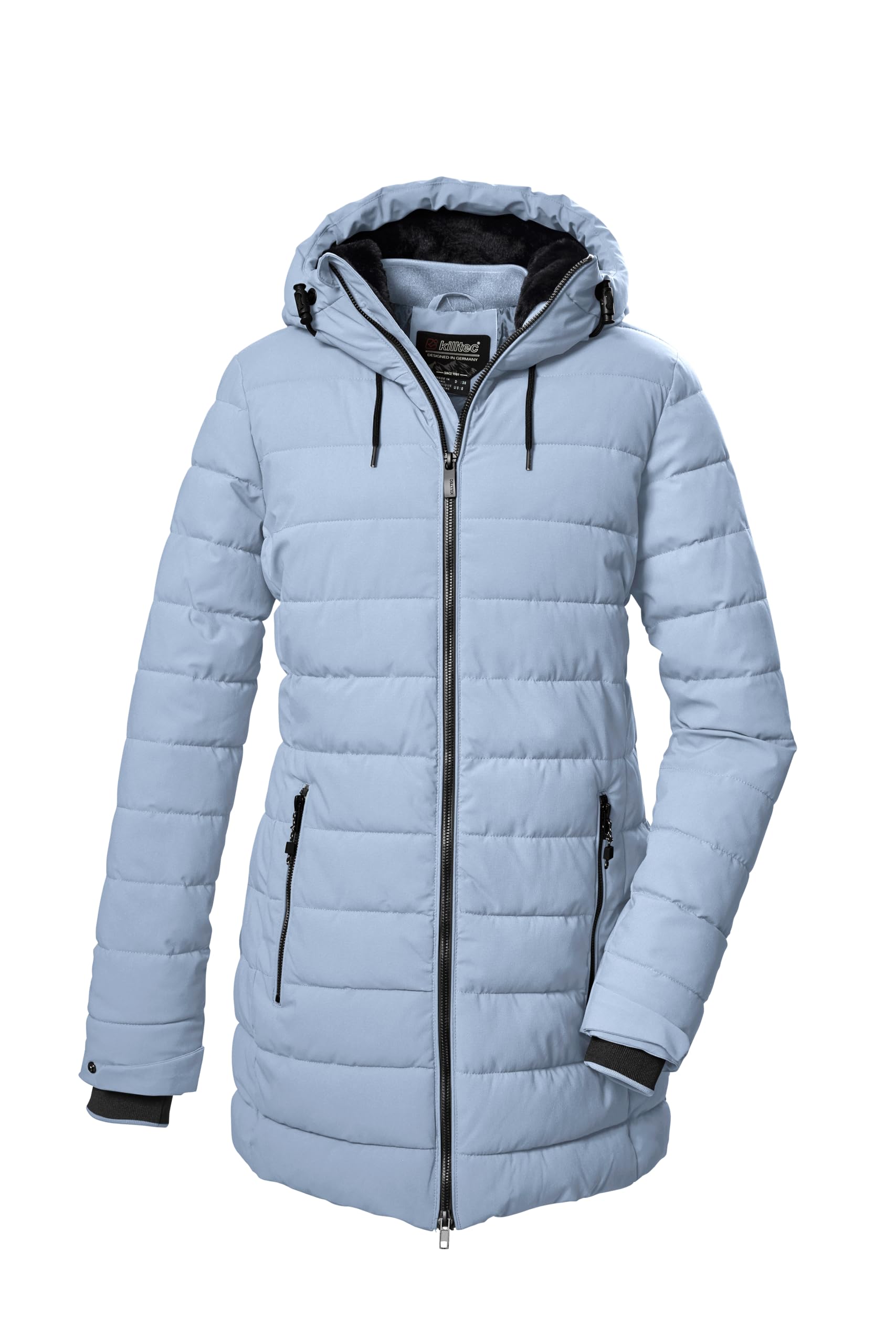 killtec Parka trapuntato da donna, con cappuccio, KOW 55 WMN QLTD PRK, 42, 41809-000