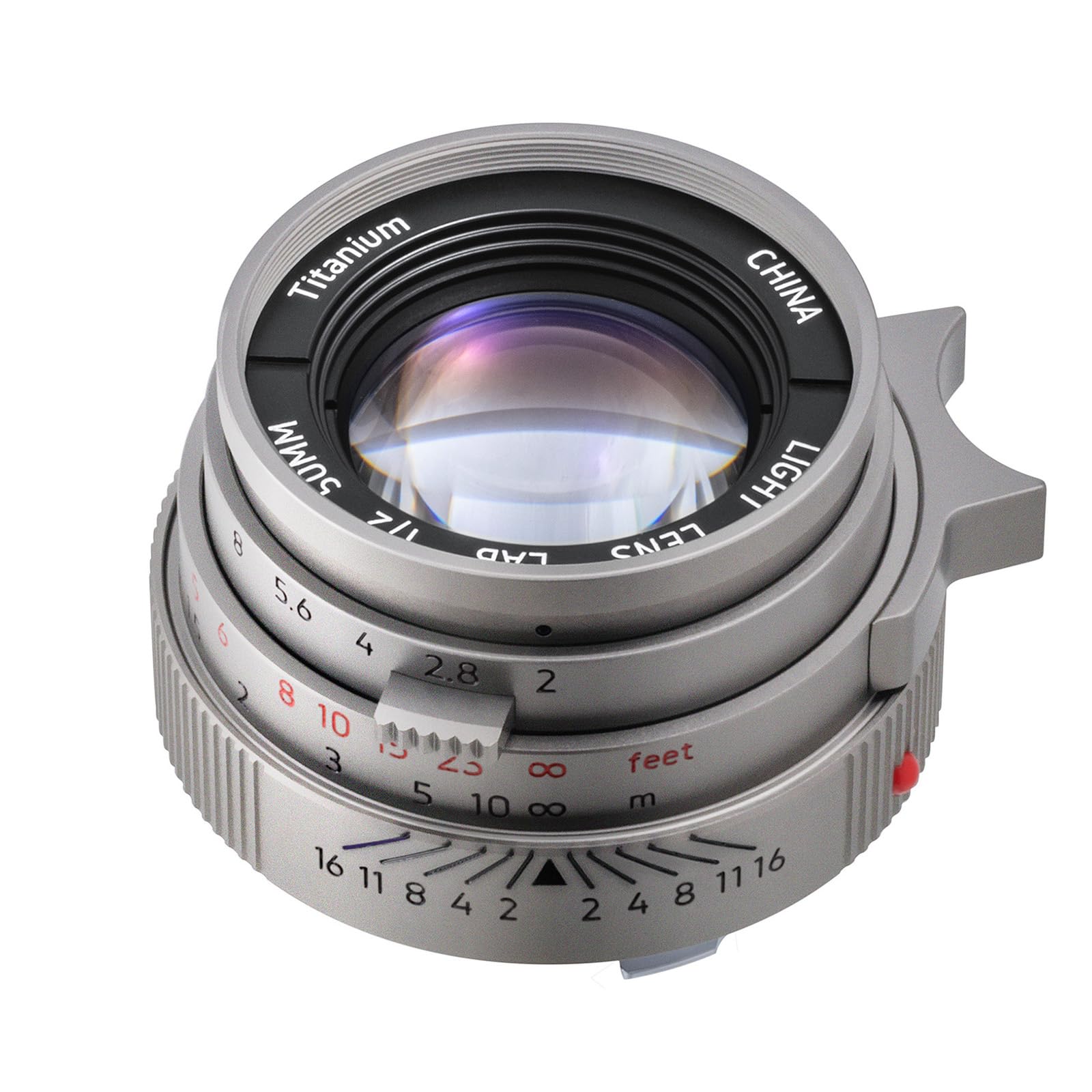 Amazon.co.jp: LIGHT LENS LAB 50mm f/2 'Titanium Edition' Mマウント