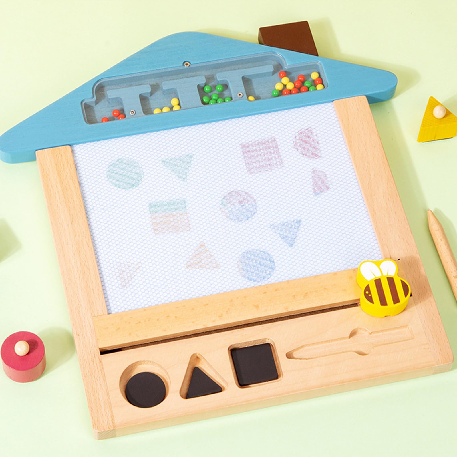 Tablero de dibujo magnético, tablero de dibujo magnético para niños