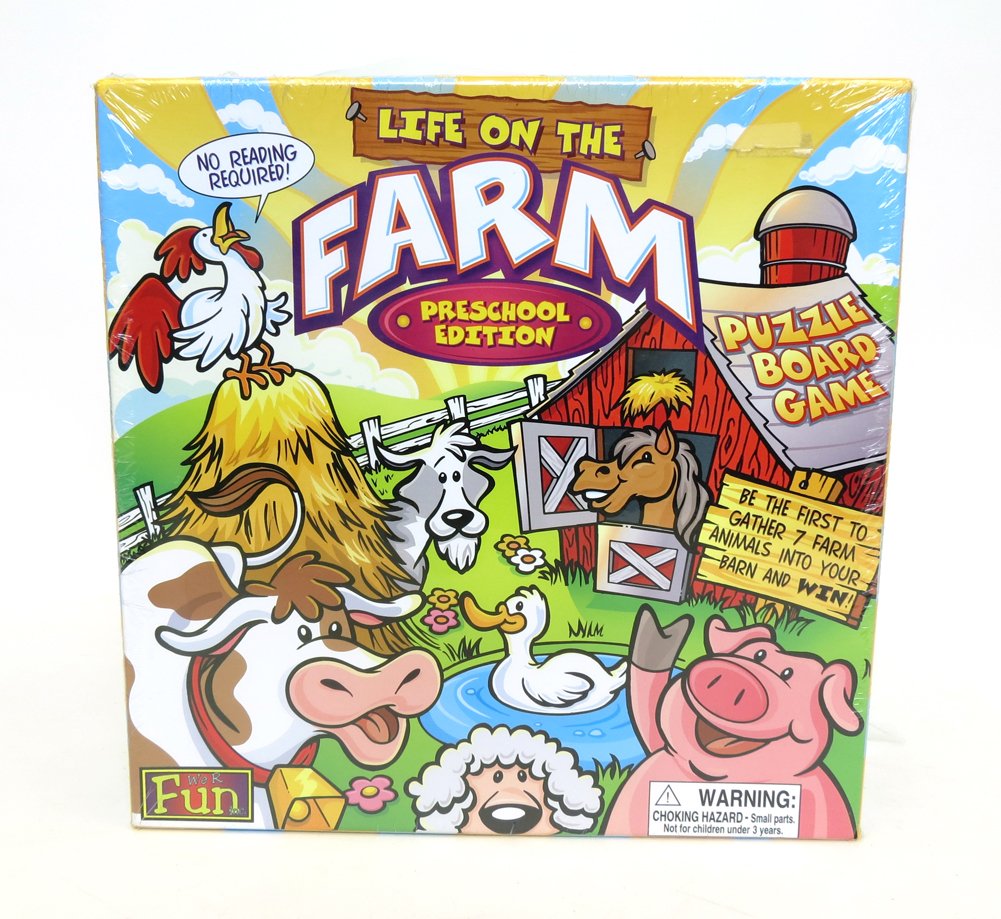 Life on the Farm Board Game - Preschool Edition