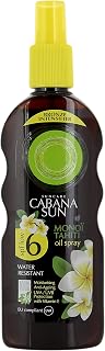 Cabana Sun CABANA Deep Tanning Monoi Tahiti Oil Spray SPF6-200 ml,CABT06MON