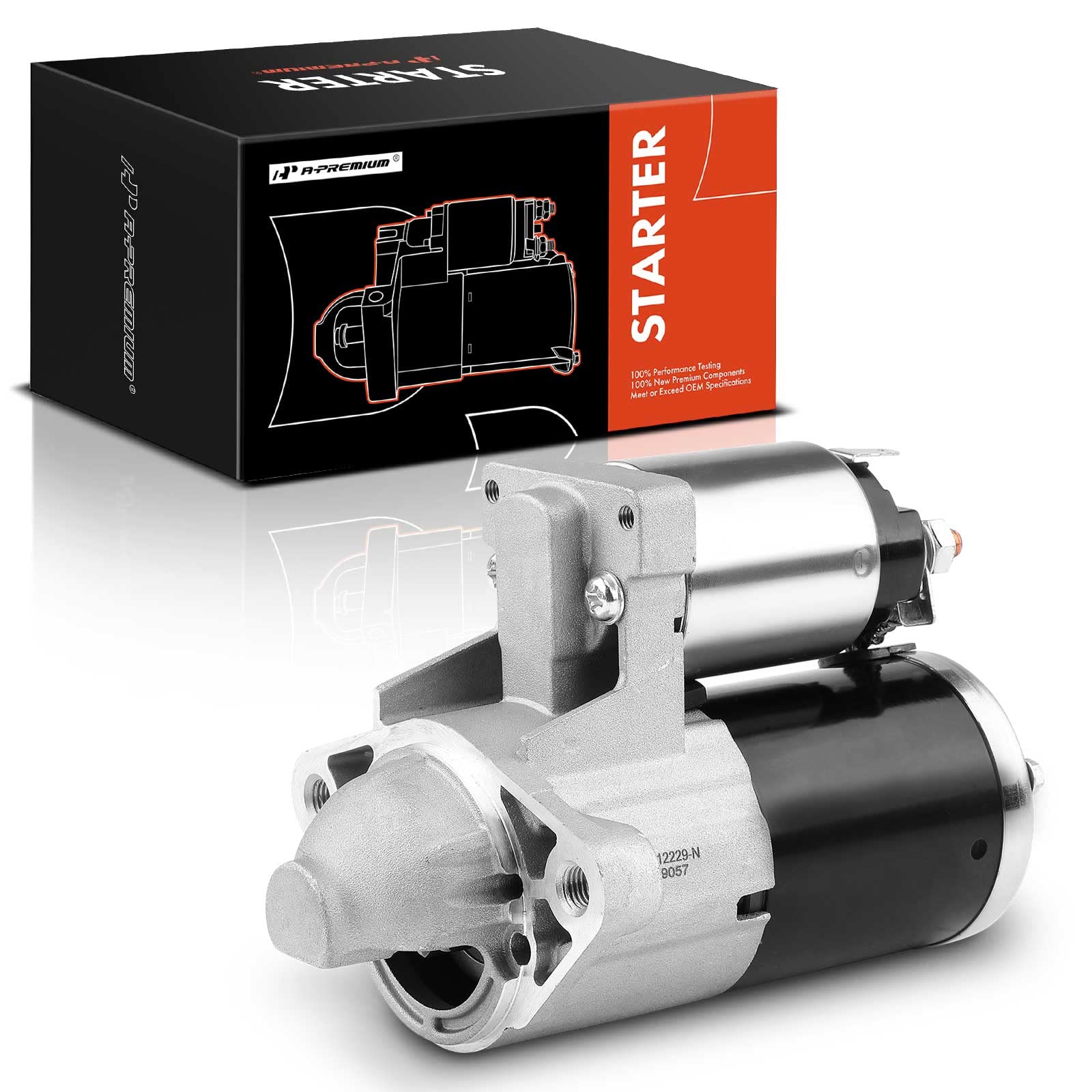 A-Premium Starter Motor Compatible with Suzuki Grand Vitara 2006-2008 V6 2.7L, XL-7 2006 V6 2.7L, 12V 1.4KW 8 Teeth Clockwise, Replace# 3110065J30