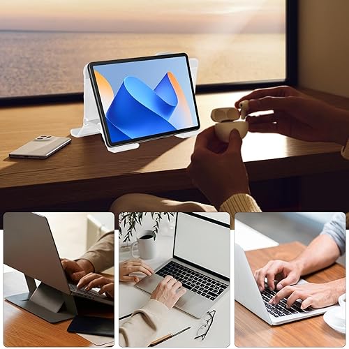 Miniatura 4 de Laptop Stand - 180gVertical Dock, Adjustable Laptop Holder, Multifunctional Desk Cradle, Space-Saving Lapttop Mount  Vertical Docking Station for