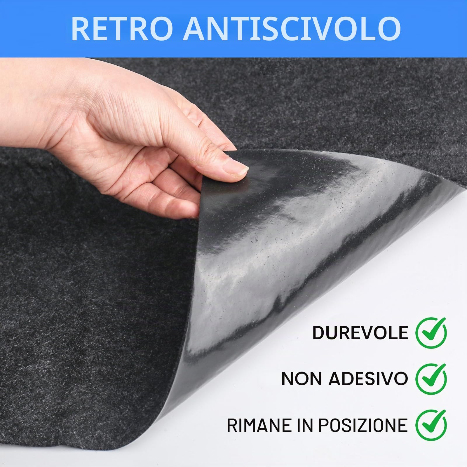 Tappeto Moto Anti Scarico Olio Elthmpr Tappetino da Pavimento Garage Auto - 91 x 152 cm Tappeto di Ritenzione di Olio