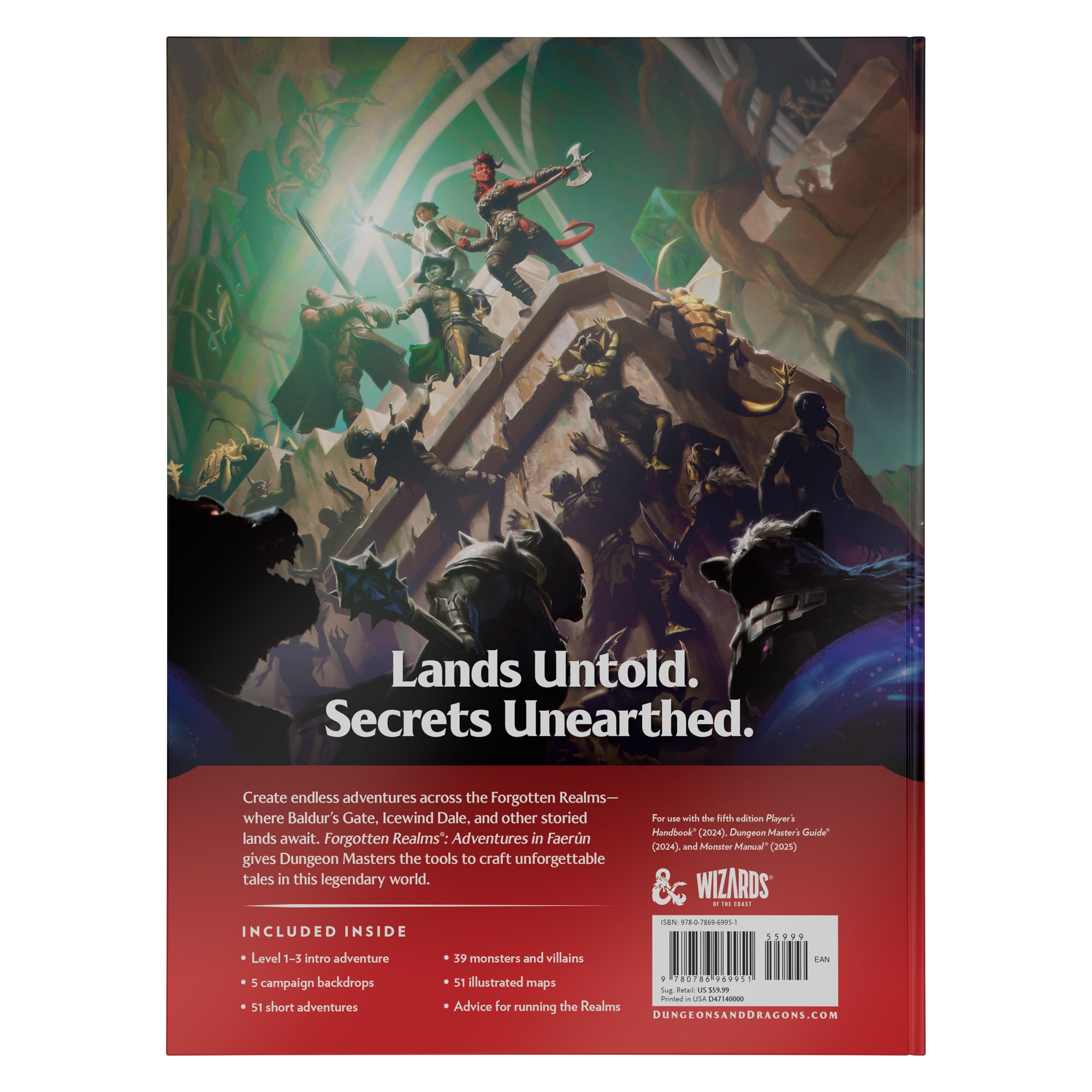 Amazon.com: Dungeons & Dragons - Adventures in Faerun (D&D