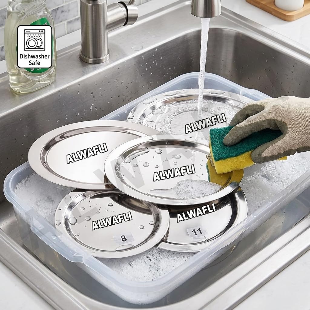 Stainless Steel Lid Set - 5 Piece Dhakan Covers -4
