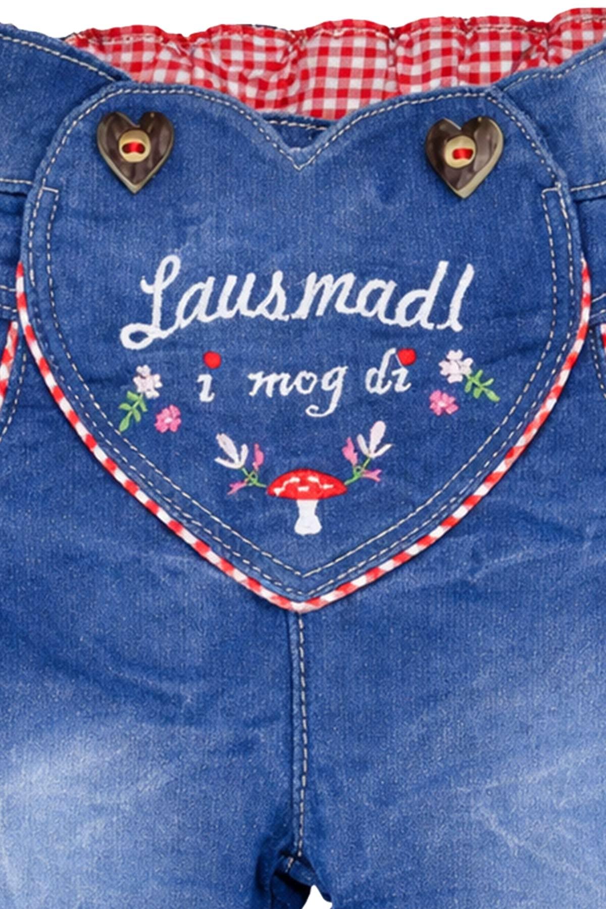 BONDI Baby Mädchen Jeans Lausmadl 86684 | Blue Denim
