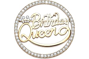 Birthday Brooch Pin: Sparkle with Confidence, Queen!