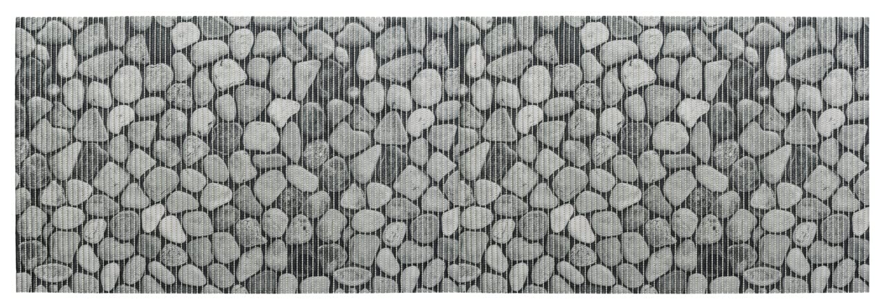 WENKO Beige 65 x 200 cm Bath Mat Kitchen Mat Plastic 65 x 0 x 200 cm