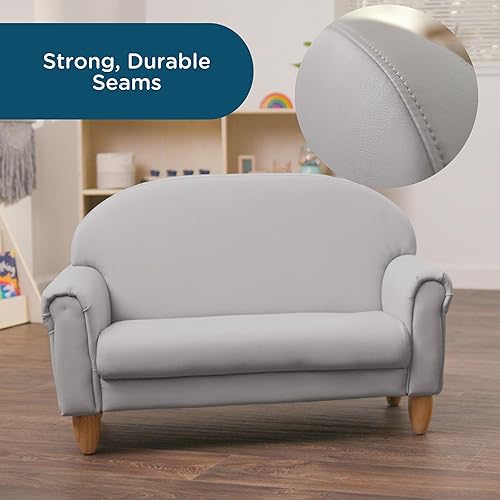 Miniatura 130 de Children's Factory As We Grow CF805-196 - Silla para niños pequeños, color rojo, asiento flexible para guardería o preescolar, silla de lectura para