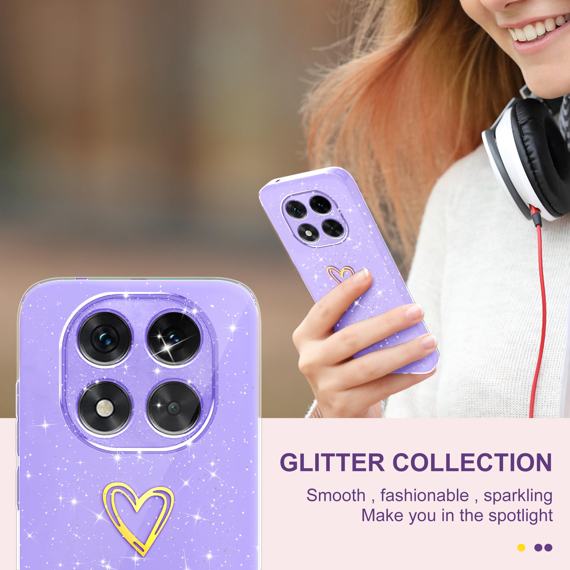 GOKEN Cover per Xiaomi Redmi Note 14 Pro 5G - Custodia Antiurto