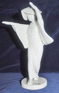 Noritake Antique Toki Kaisha Tai Chi Dancing Geisha Bone China Figurine - coolthings.us