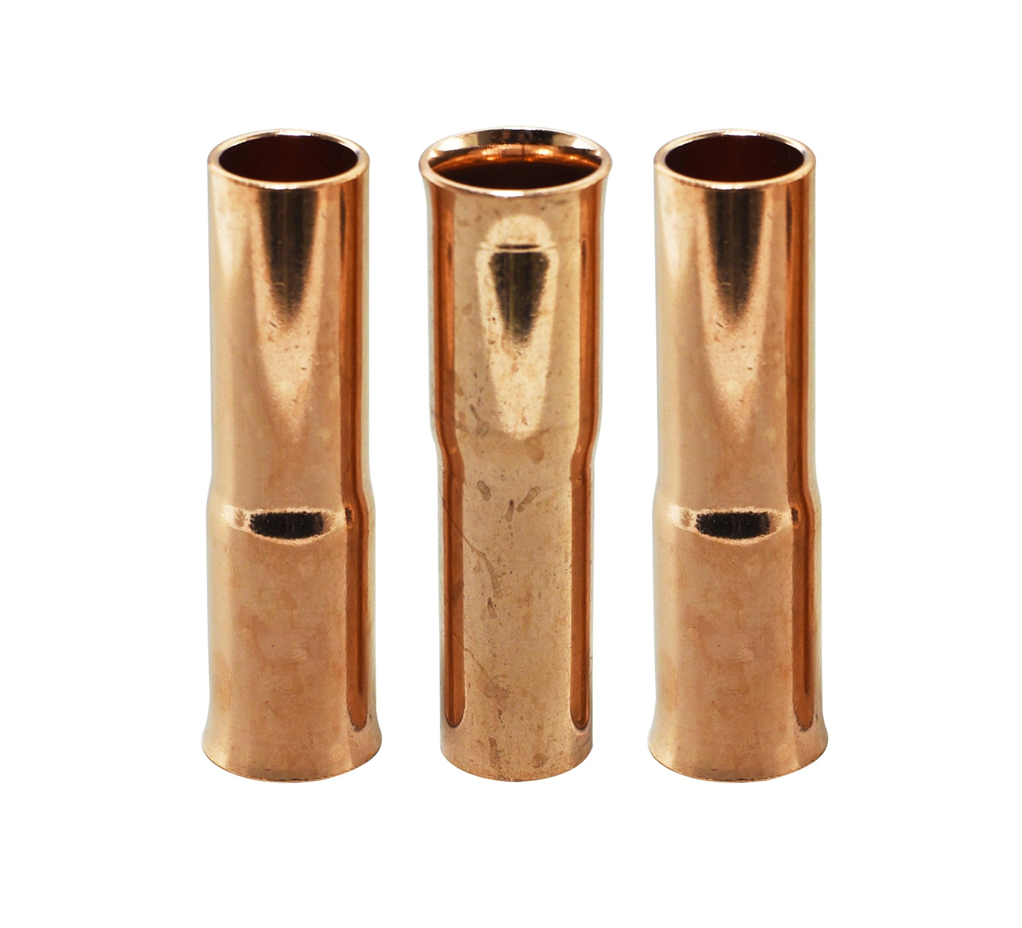 Riverweld Mig Welding Torch Gun Gas Nozzle 22-62 5/8" 15.9Mm Orifice Used With Insulator 32 For Tweco No.2 And Lincoln Magnum 200A-250A Pack Of 3