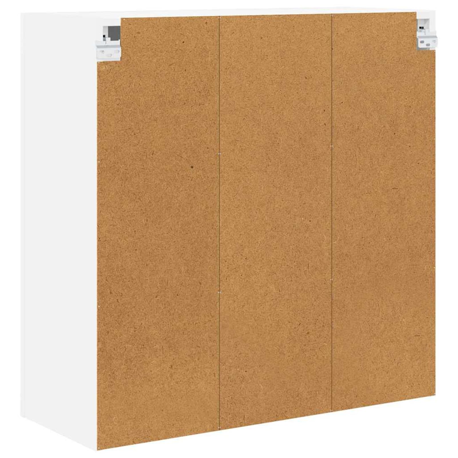 ATOMSTACK MAKER Hängeschrank Küchenregal Weiß, 80x31x80 cm, zweitüriger Wandhängeschrank aus Holzwerkstoff mit großem Stauraum – modern, minimalistisch, für ordentliche Küchenorganisation