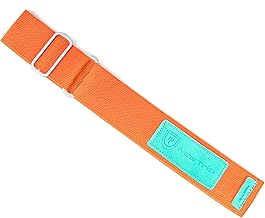 New Trip Suitcase Belt, Suitcase Band, Mark, Velcro Type, Luggage Fastening Belt, Travel, Convenient Goods, Travel Supplies (Orange)