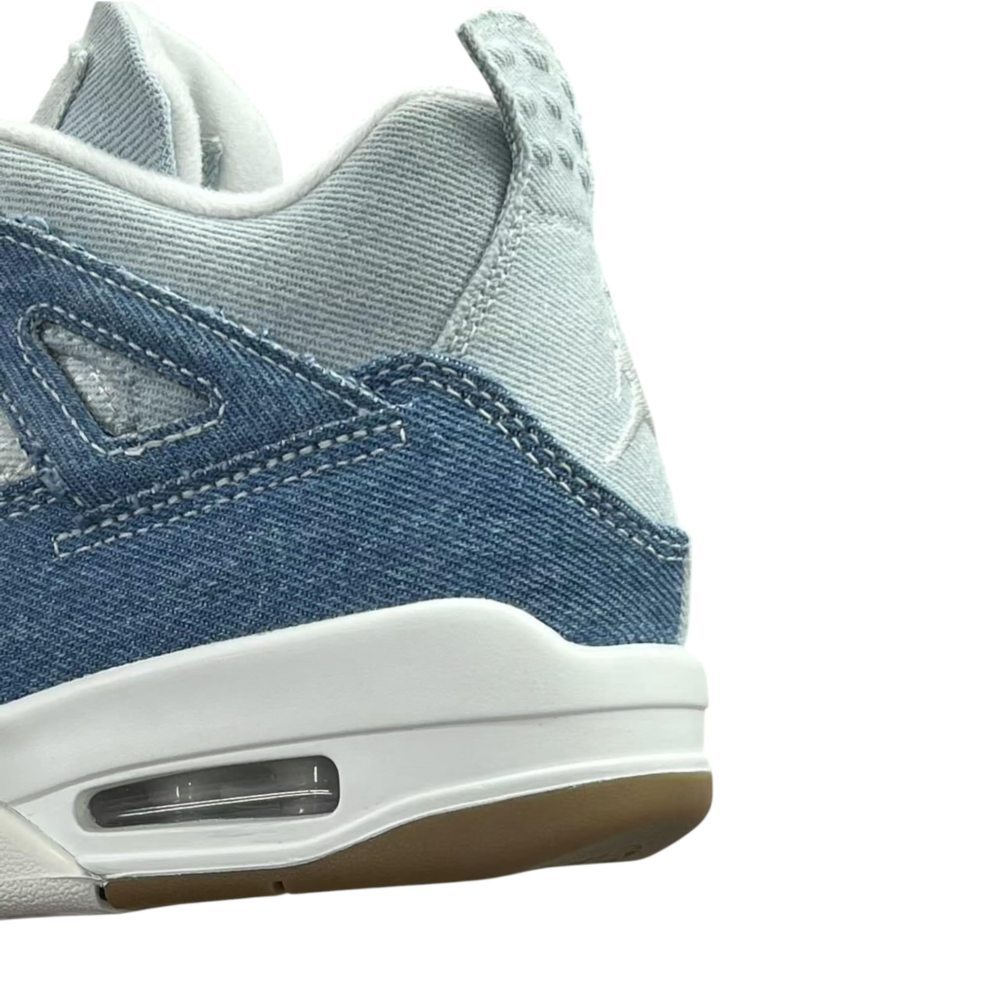 Sail/Gum Hellbraun/Worn Blue Jordan 4 Retro-Sneaker