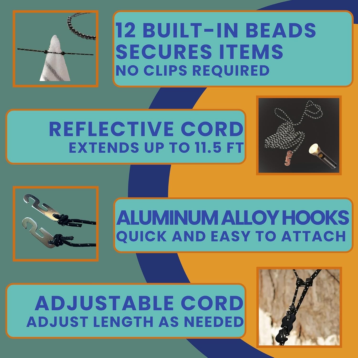 Travel Laundry Detergent Sheets and Travel Clothesline – Laundry Detergent Sheets 50-Count + Portable Clothesline for Hotels, Cruises & Camping, Compact Sink Laundry Set for Trips & Small Spaces - Image 7