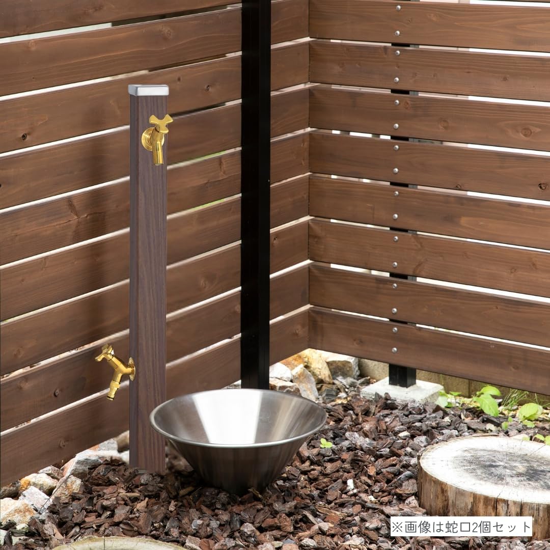 61＠断捨離中 UNISON スプレスタンド60ソリッド 蛇口2個セット ユニソン 水