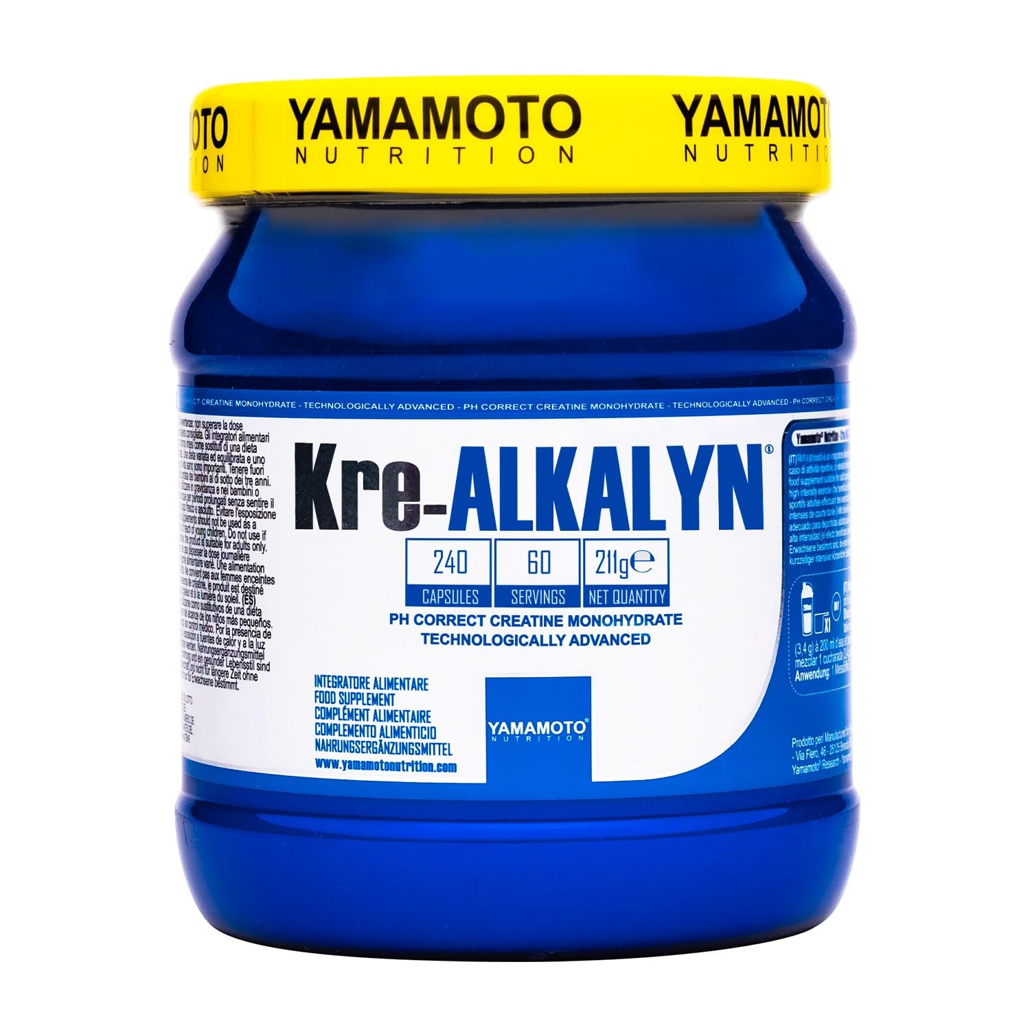 YAMAMOTO NUTRITION Kre-Alkalyn® 240 Capsule 