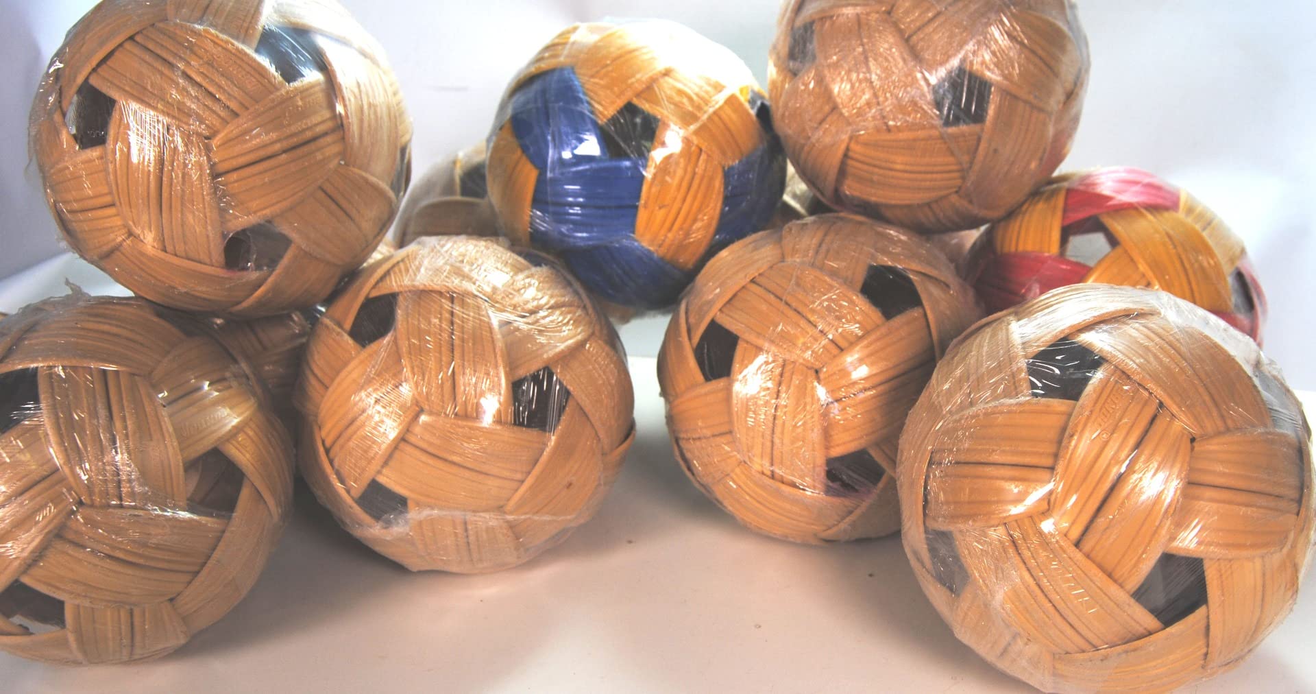 Terrapin Trading Thai Thailand Pro Sepak Takraw - Pelota de voleibol (14 cm)