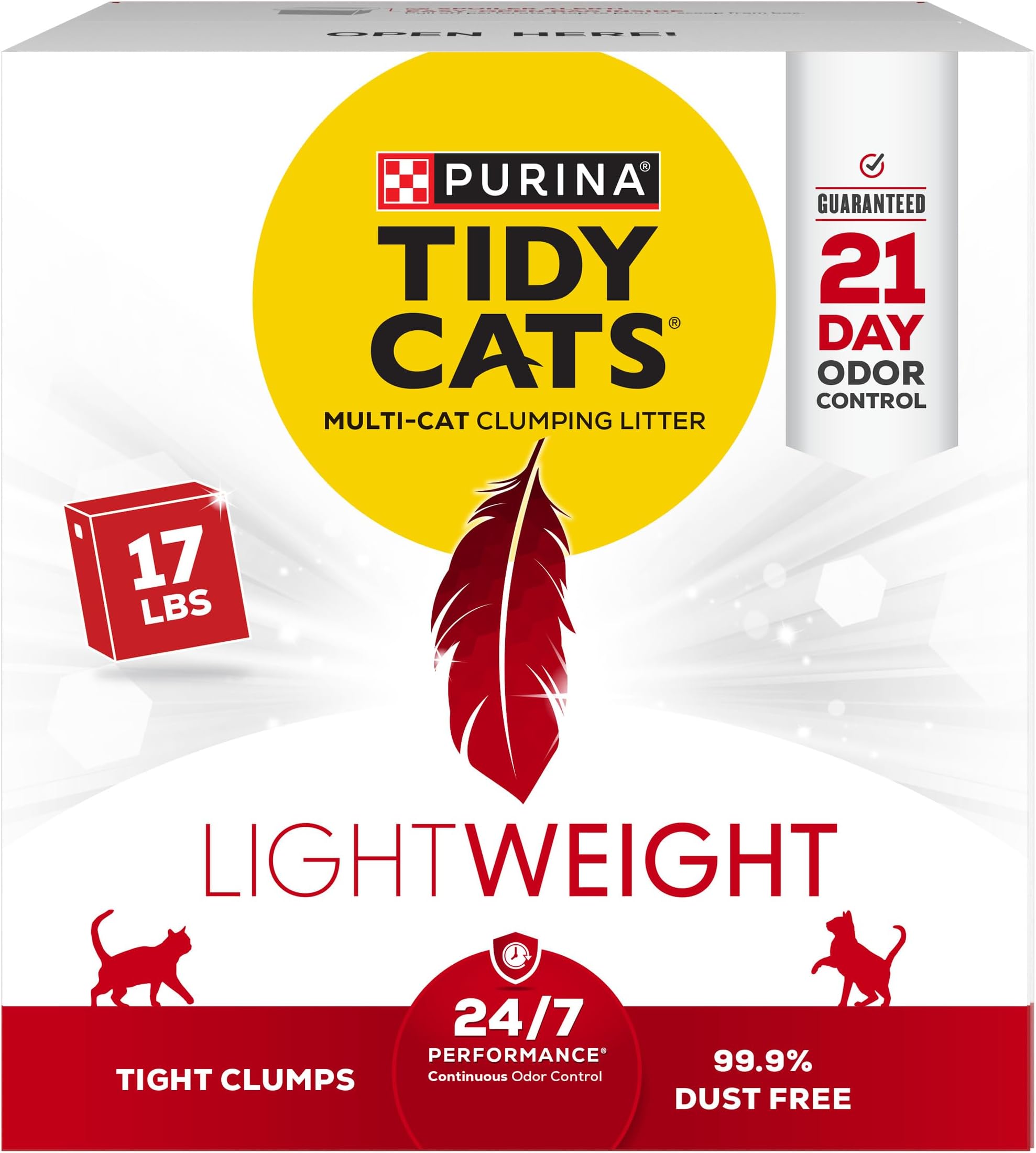 Photo inspiration: Visual Reference: Purina Tidy Cats Lightweight Low Dust Clumping Cat Litter Odor