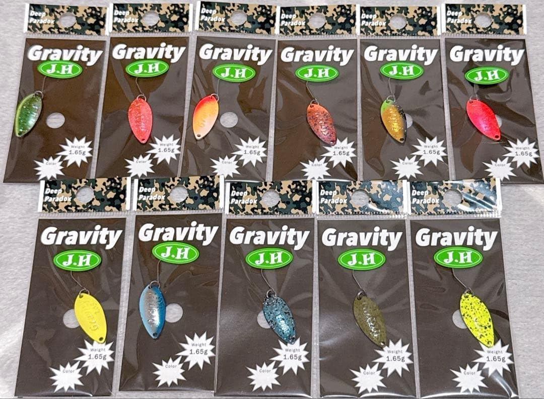 【新品未使用】グラビティー 1.65 城峰オリカラ 全11色アソートセット グラビティー 1.65 城峰オリカラ 全11色アソートセット ギフト ルアー