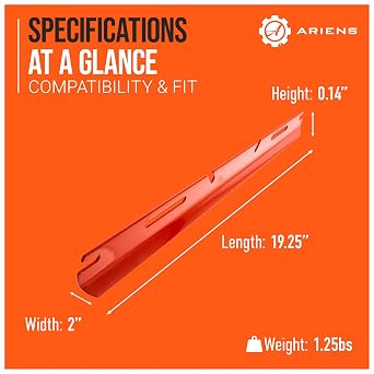 Ariens Set of 2 Drift Cutter Kit, Snowblower Blade Attachment for Snow Removal, Replacement for Select Deluxe, Platinum & Professional Models