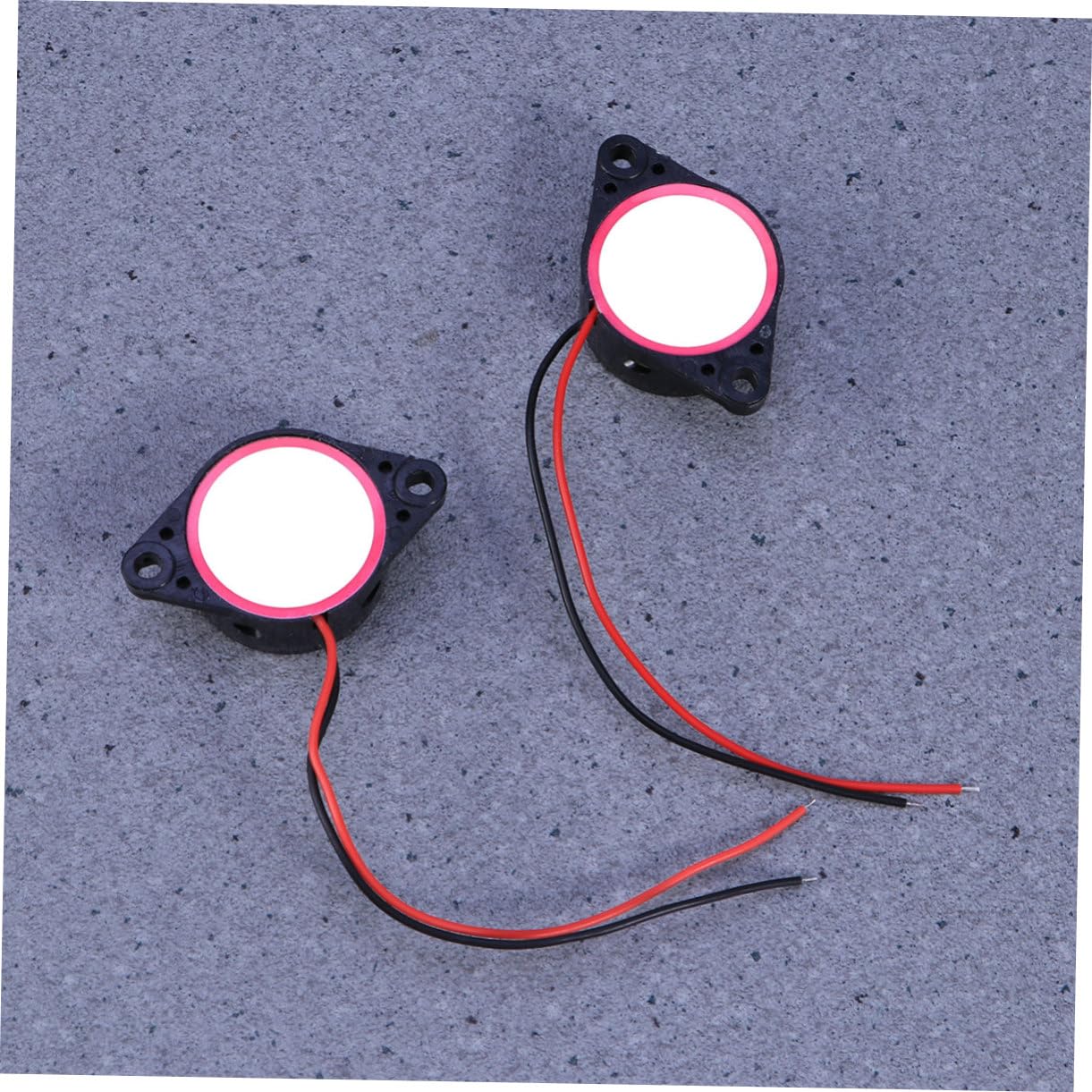 Beatifufu 6 Pcs Electric Buzzer Sound Buzzer 90db Alarm Buzzer Alarm Sound Beeper Black