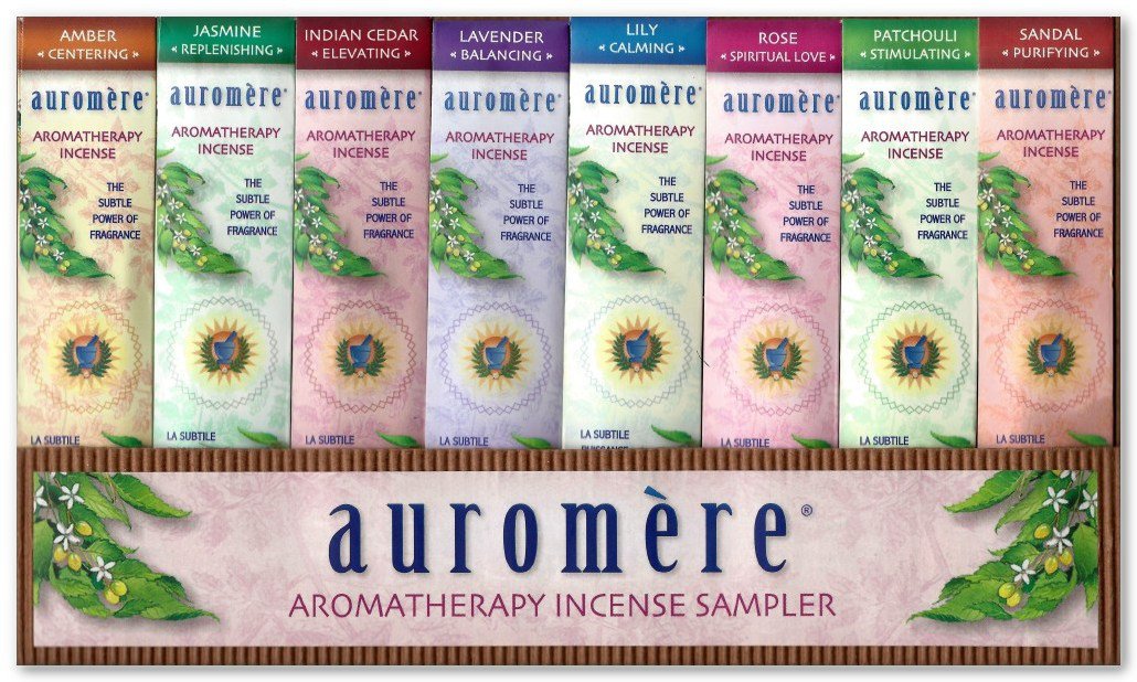 Auromere Aromatherapy Incense Sampler