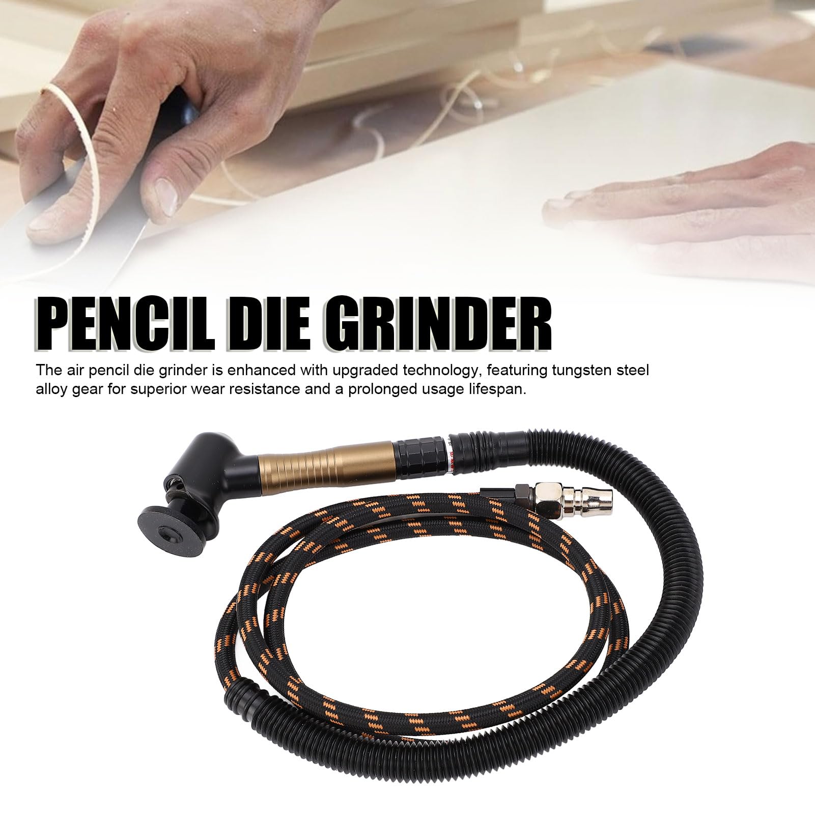 Air Pencil die Grinder : High Speed 23500Rpm Lightweight Pencil Grinder, Versatile Air Tools for Engraving Polishing and Deburring Tasks