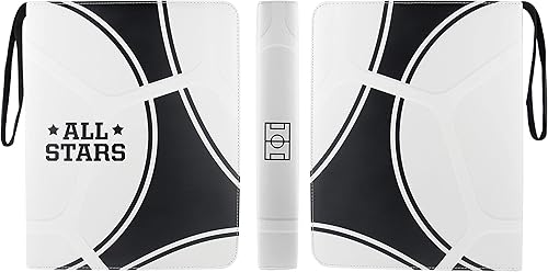 Miniatura 6 de Carpeta TONESPAC de 900 tarjetas de 9 bolsillos compatible con tarjetas de fútbol, tarjetas deportivas, para tarjetas intercambiables, funda de