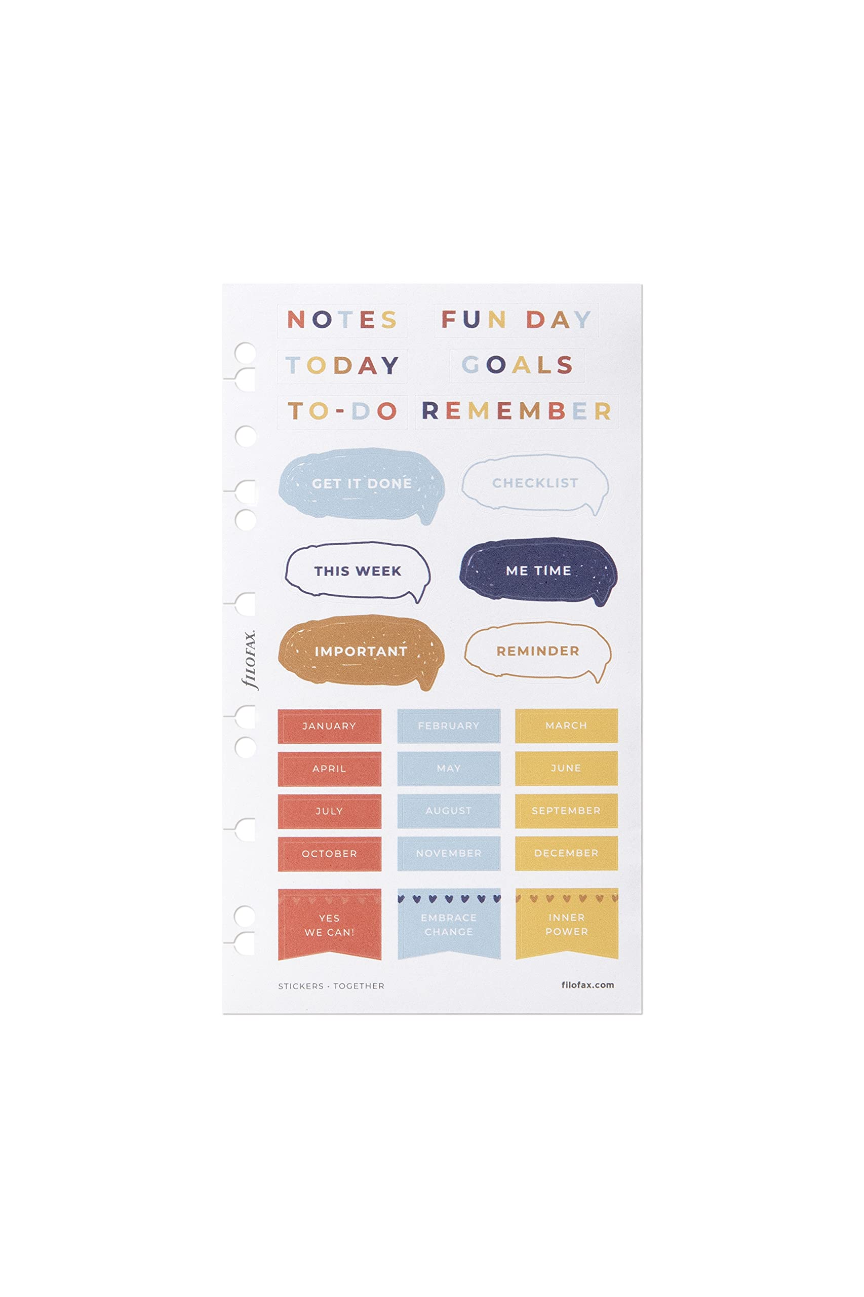 Filofax Accessories Together Stickers, 132805