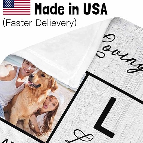 Miniatura 6 de Artsadd Manta de cama conmemorativa personalizada para mascotas, regalos de condolencias, fotos personalizadas de perros, manta en memoria amorosa