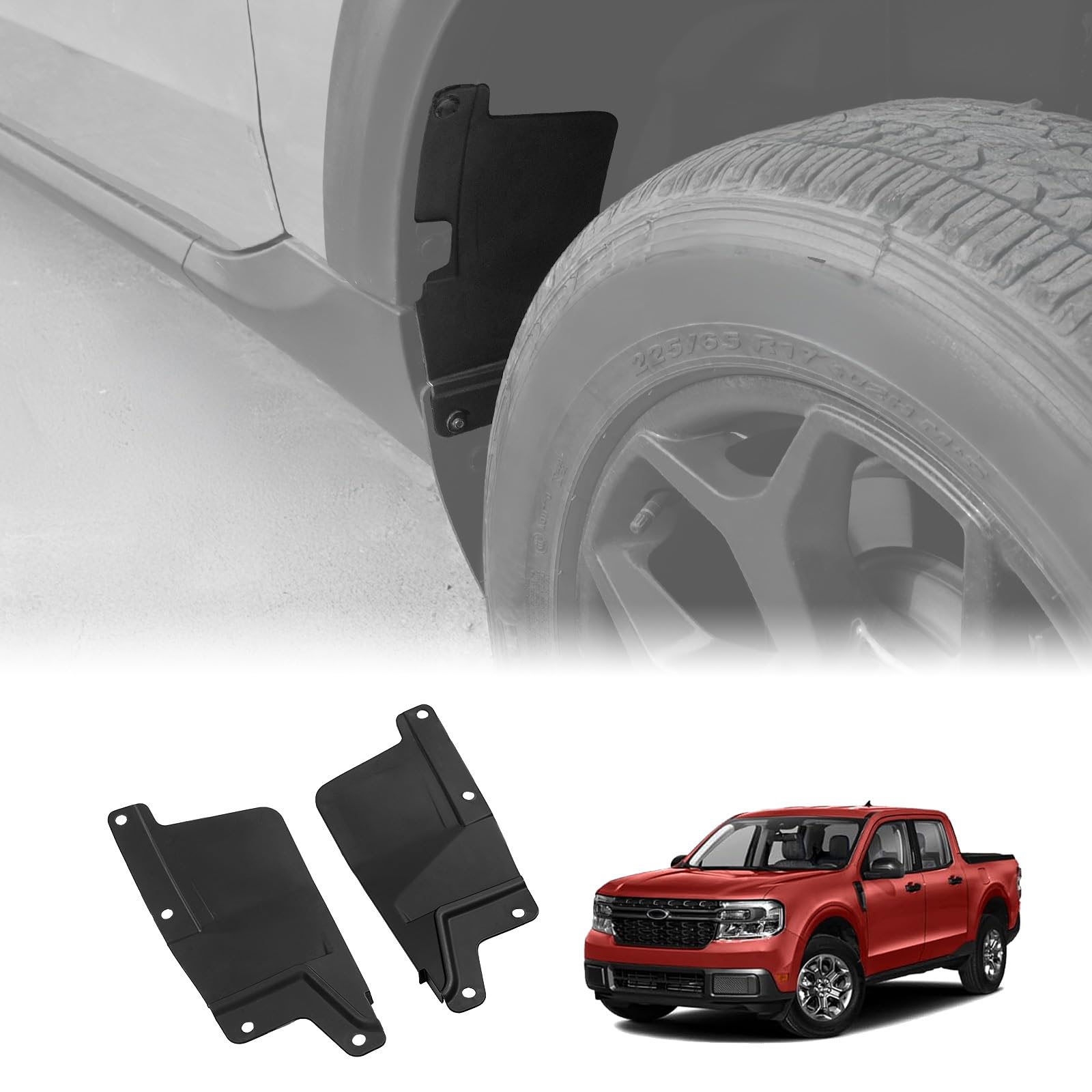 Rear Wheel Splash Shield Covers
