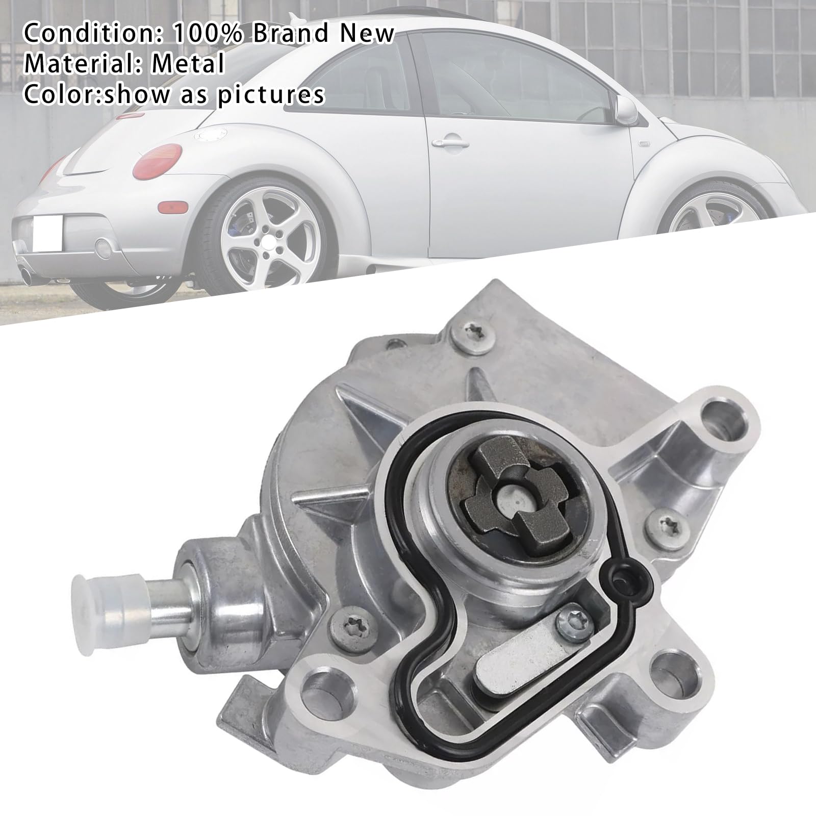 Topteng Vacuum Pump 038145101B Apto para VW Beetle Jetta Golf 1999-2004