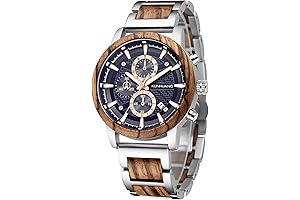 Men's Premium Wood Grain Watches: A Statement of Sophistication