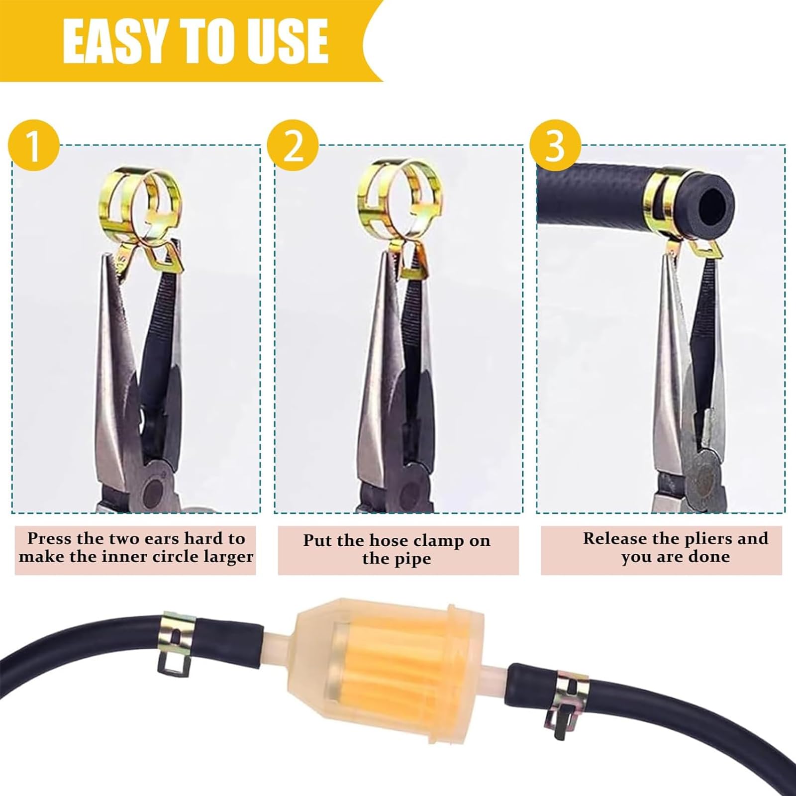 Tubo Flessibile Per Benzina Per Moto E Scooter, Lungo 20 M Con Diametro Interno Di 5 Mm Tubo Per Filtro Olio Per Carburatore~p180052596 - Foto 2