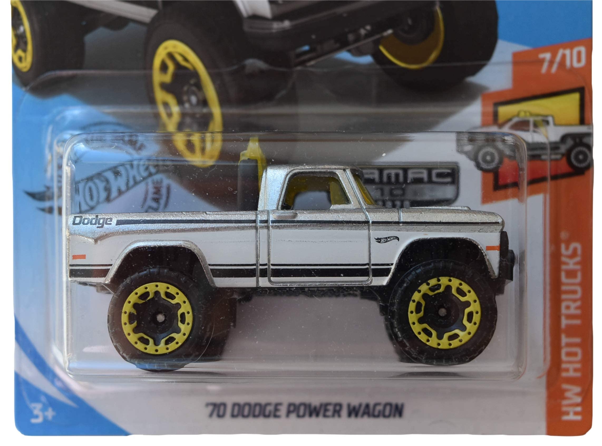 Amazon.com: Hot Wheels Zamac '70 Dodge Power Wagon, Hot Trucks 7