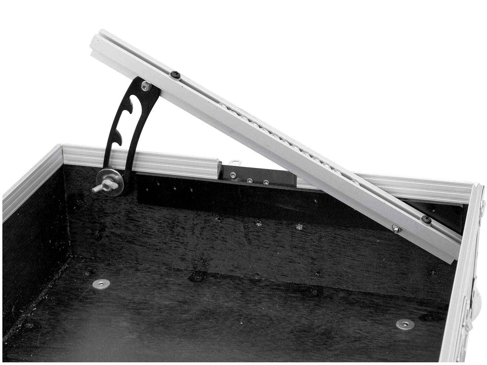 ROADINGER Mixer-Case Profi MCV-19, variabel, sw 8HE | Flightcase für 483-mm-Geräte (19")