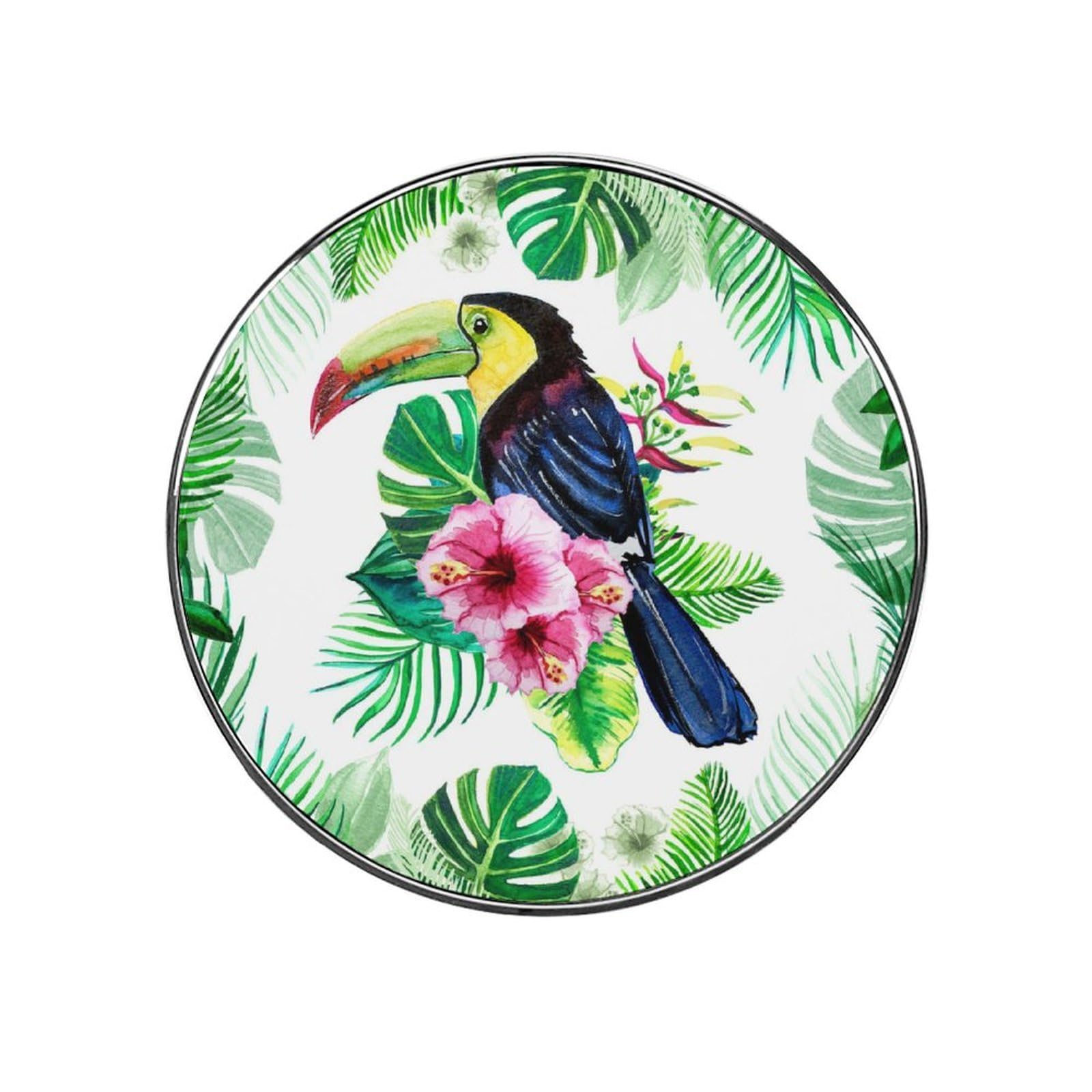Bird Flower Leaf Refrigerator Magnet Decorative Locker Magnet For Kitchen And Office Home Décor