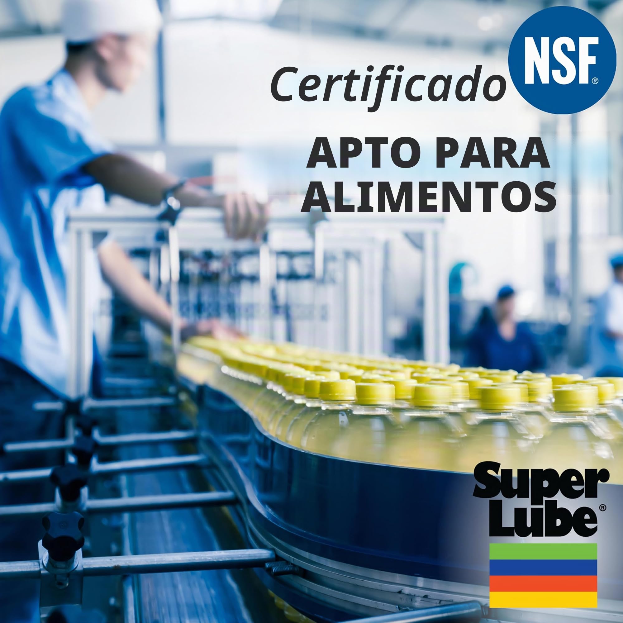 Super Lube 93003 grasa de silicona con junta tórica, color blanco translúcido
