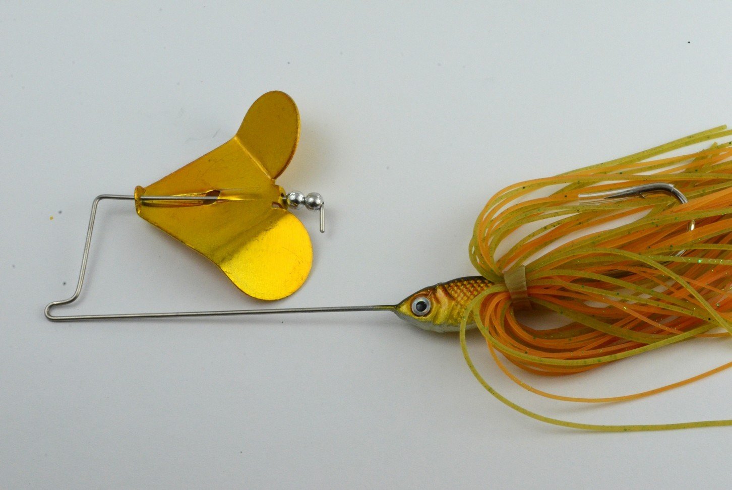 Akuna Buzzin Bomb 1/2-Ounce Buzzbaits Spinnerbaits (2-Pack), Desert Fox, Two of One Color