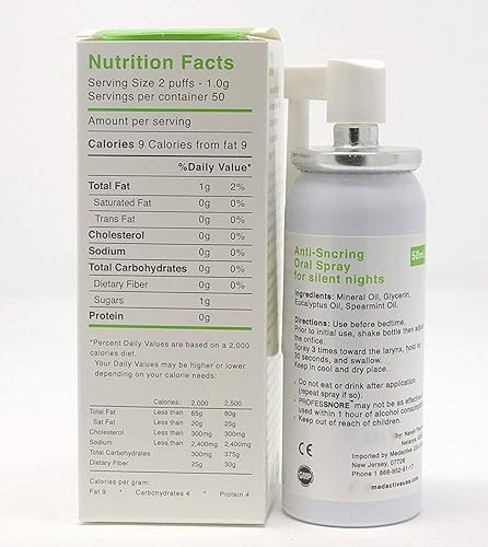 Miniatura 8 de Spray de garganta para aliviar los ronquidos Paquete de 1 1