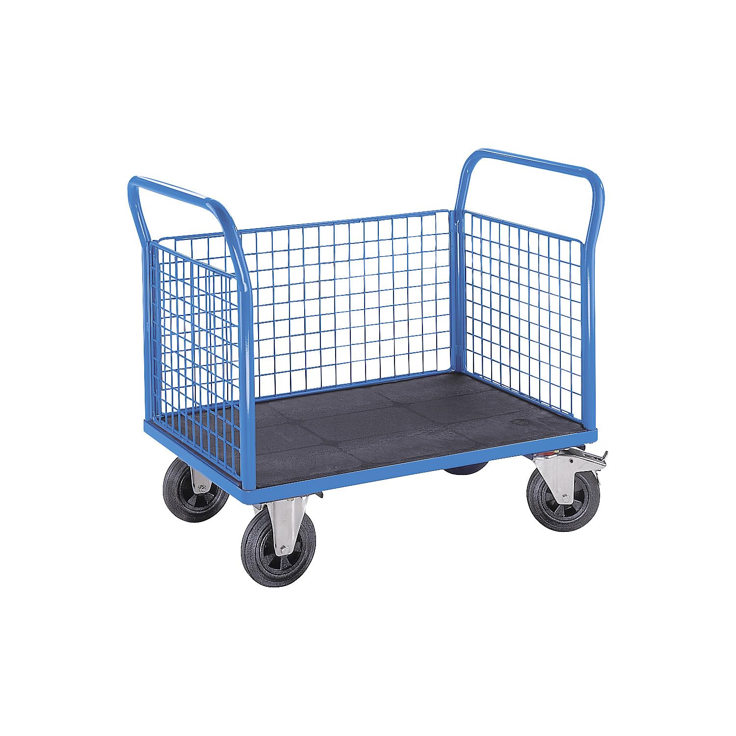 eurokraft Pro | Chariot Plate-Forme à parois grillagées