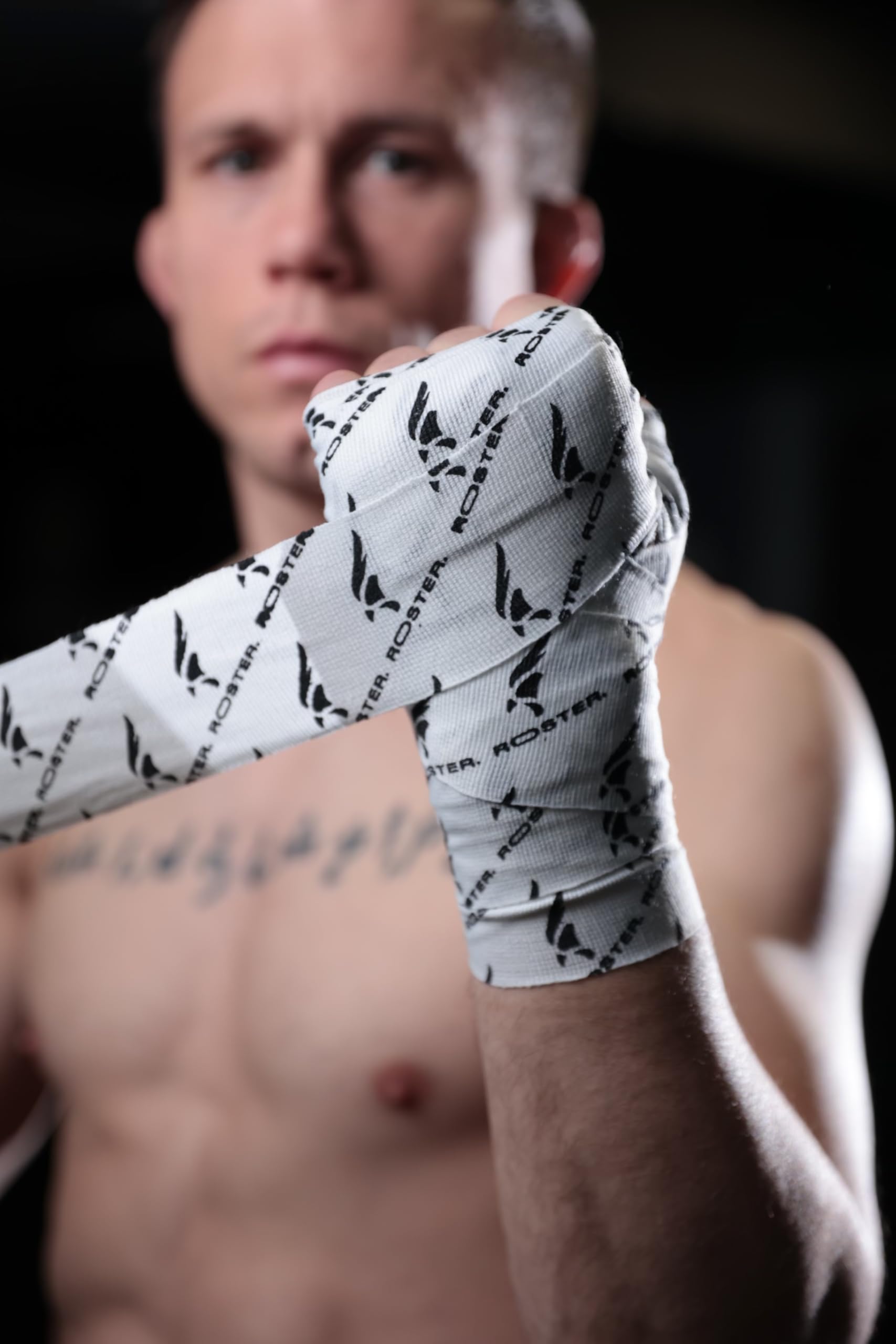 ROSTER. Cinta de Boxeo elasticas 4,5 Metros MMA Muay Thai Kick Boxing
