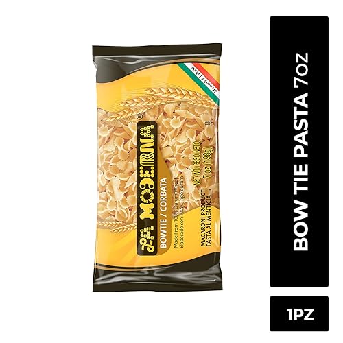 Miniatura 2 de La Moderna Pajarita de pasta, fideos, trigo duro, proteínas, fibra, vitaminas, 7 onzas