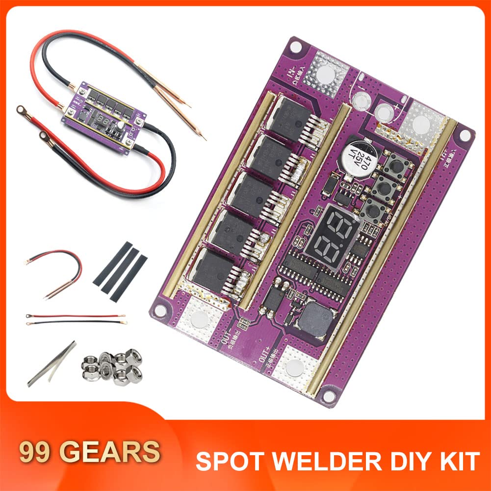 ZHITING NY-D01 Spot Welder Control Board, 100A Spot Welding Machine Digitale Display Spot Lassen