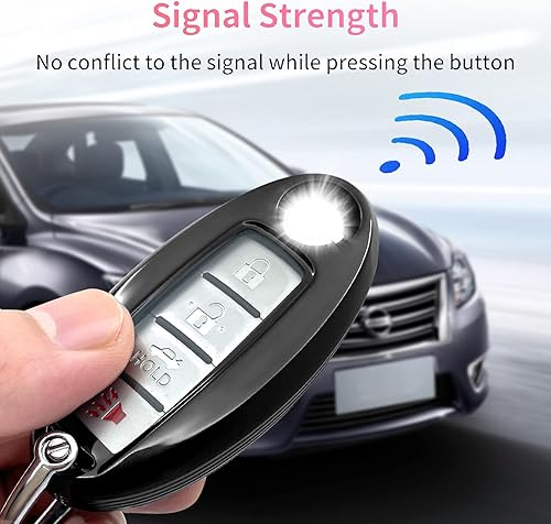 Miniatura 5 de Los productos de coche preferidos son adecuados para llaves Infiniti Nissan. La caja de llaves avanzada de TPU suave es compatible con Murano QX60