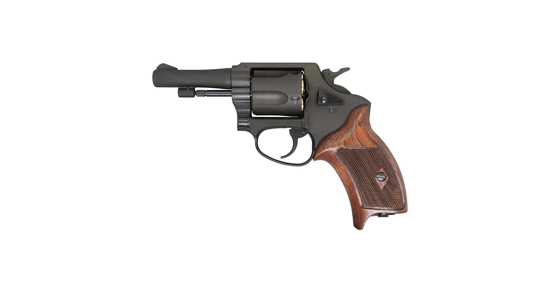 マルシンポリスリボルバーハーフチェッカー木製グリップ仕様ABS短銃身 楽天市場】マルシン ポリスリボルバー 77ミリ銃身 Xカート